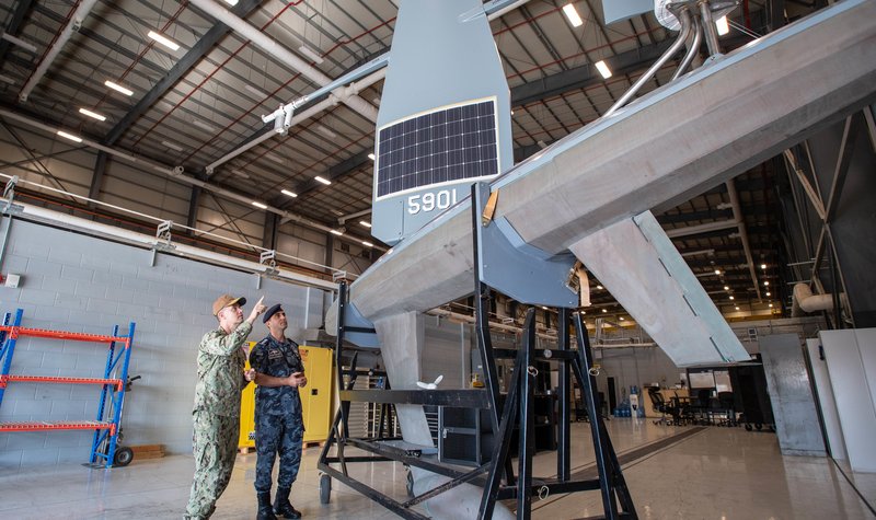 Saildrone takes to the water in Red Sea