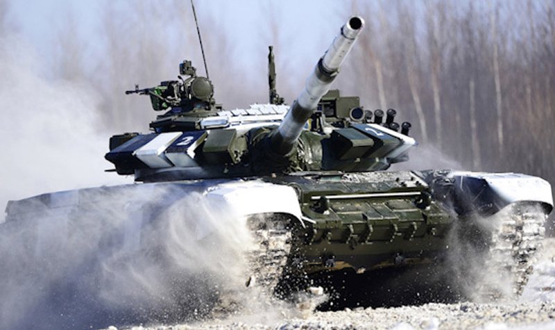 Russian Pacific Fleet receives T-80BV tanks
