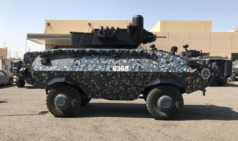 GDA 2017: Thales system for Kuwait patrol vehicles