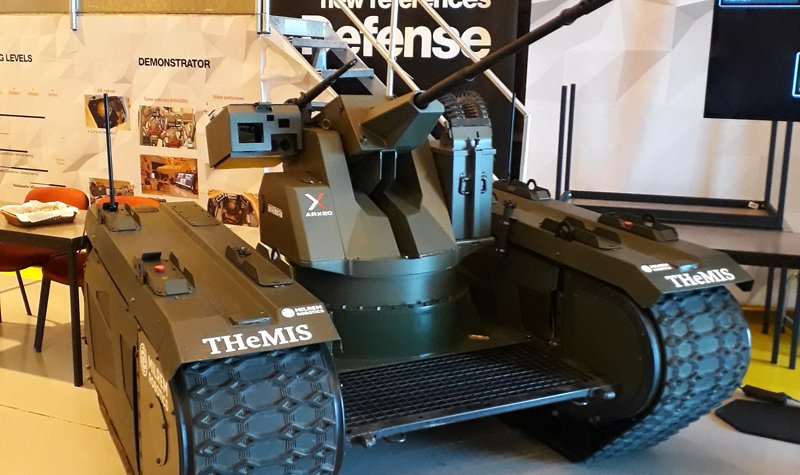 Eurosatory 2018: Nexter reveals weaponised robot (video)