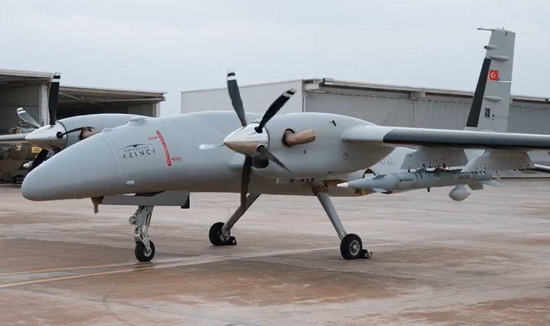Baykar’s Akıncı UCAV completes live firing trials over the Black Sea