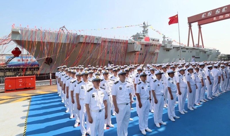 China launches the first of multiple Type 075 LHDs
