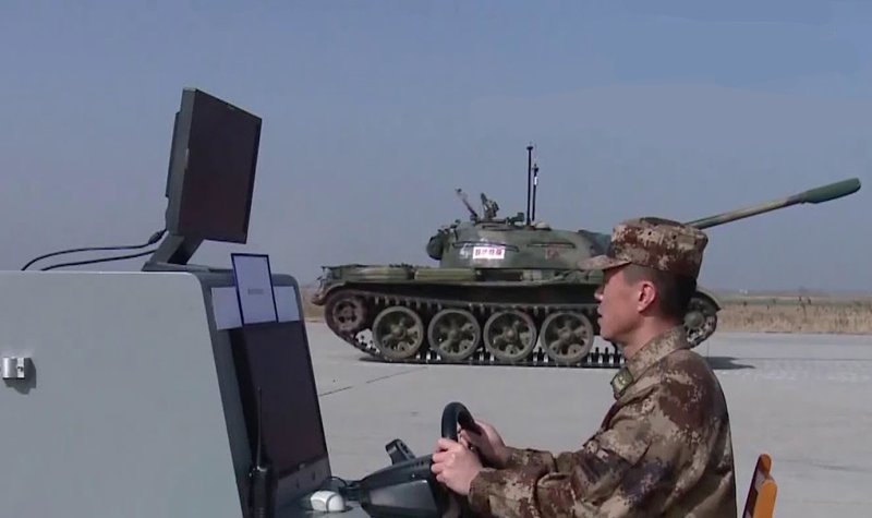 China explores unmanned tank technology