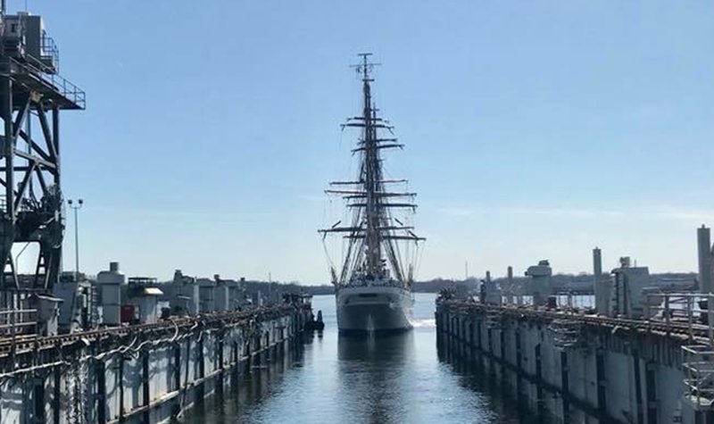 USCG’s Eagle nears SLEP completion