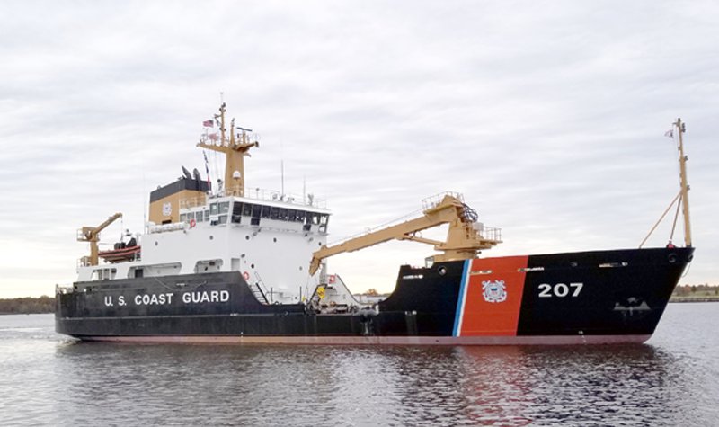 USCG cutter Maple completes maintenance work