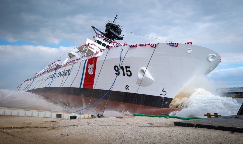 First Heritage-class cutter for US Coast Guard launched