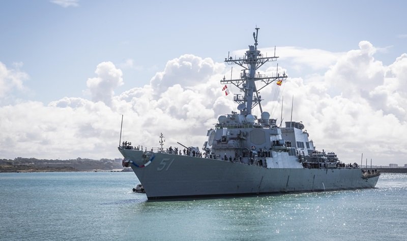 US Navy extends life of 12 Arleigh Burke destroyers
