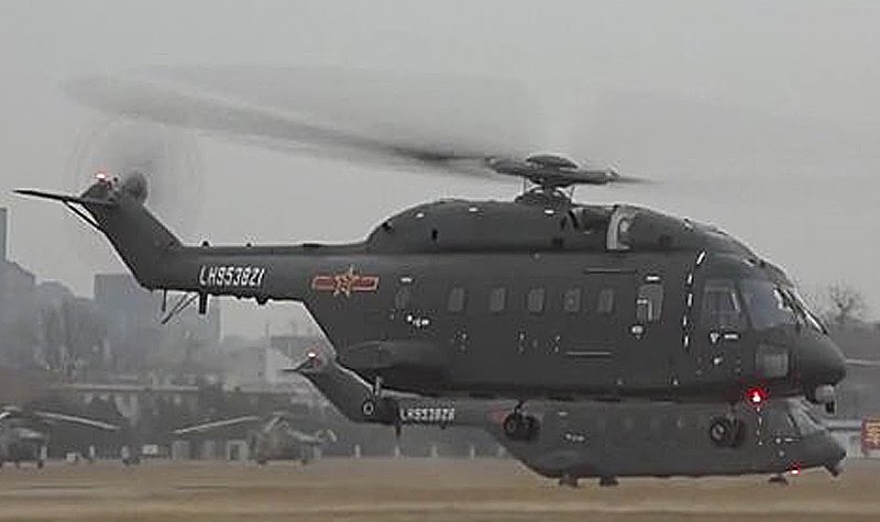 Z-8G medium helicopter enters PLA service