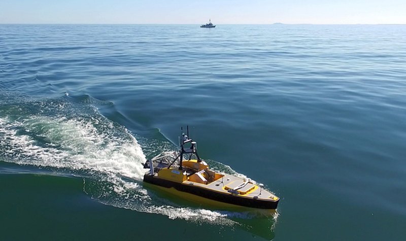 C-Worker 5 USV in hydrographic survey