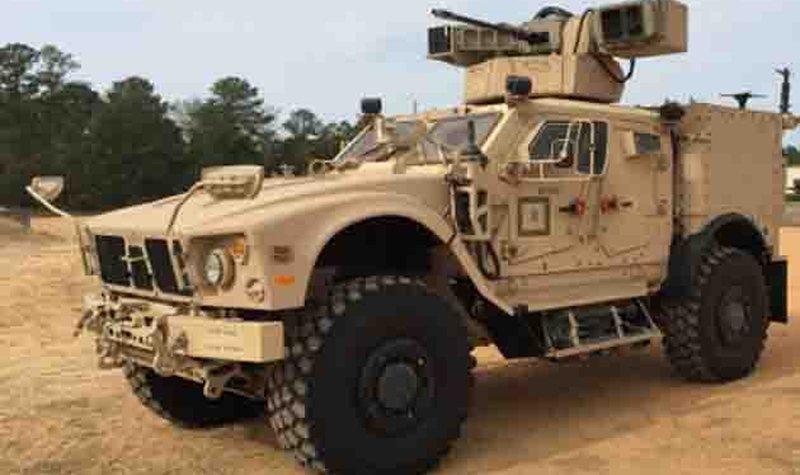 Moog demos M230LF cannon on RIWP
