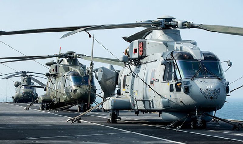 British Merlins join HMS Ocean