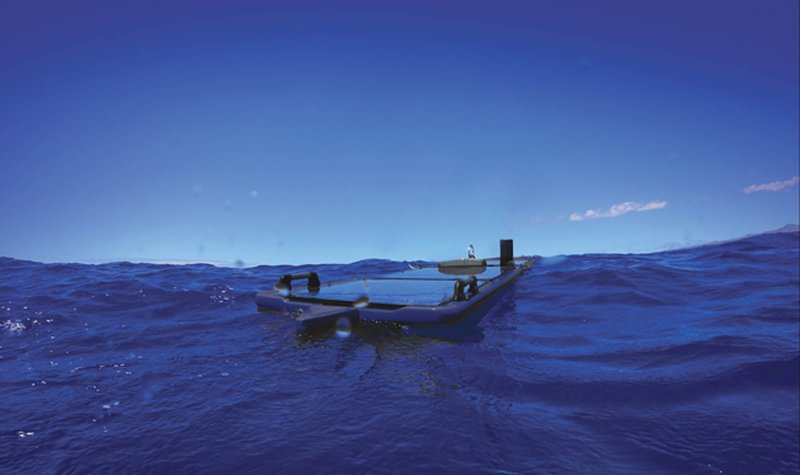 SHARCs track live submarine