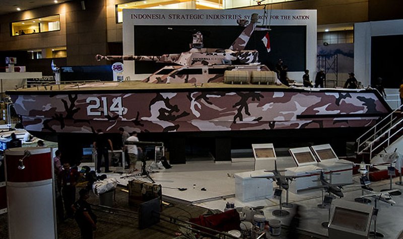 Indo Defence 2016: Tank boat dominance moves up river