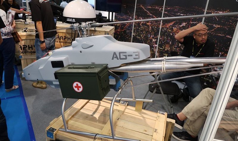 Taiwan shows off its drones