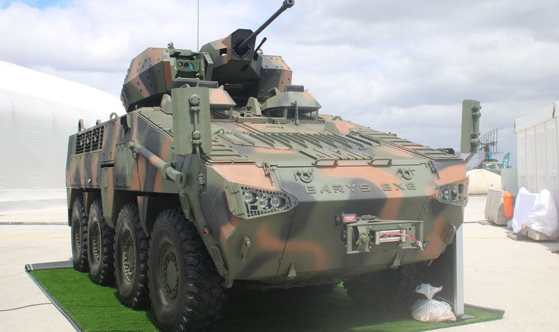 Barys 8x8 enters final field testing