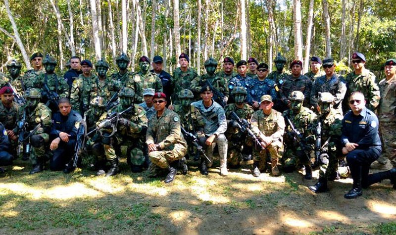 Colombia assists counter-narcotics training
