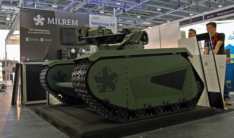 Eurosatory: THeMIS UGV ready
