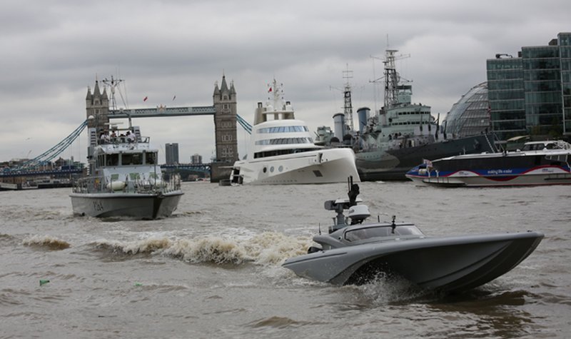 Unmanned MAST trialled in the Thames