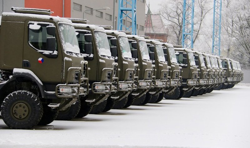 Czech Republic receives Tatra trucks