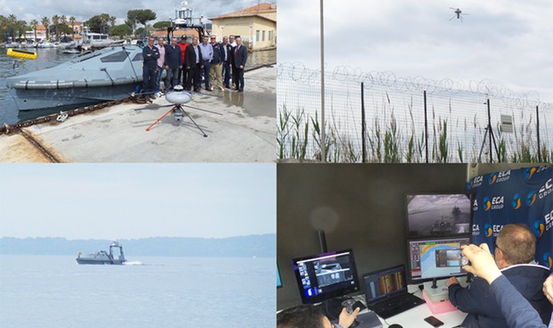 ECA demos unmanned port protection