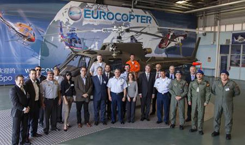 Ecuador MoD receives AS550 C3A Fennec helicopters 