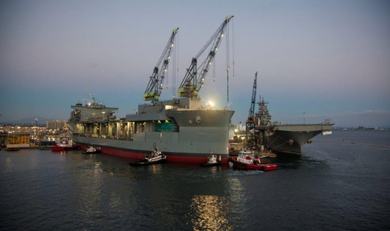 US Navy launches Hershel Woody Williams ship