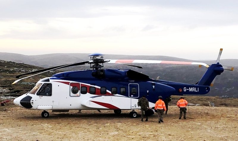 New Sikorsky S-92A helicopters to improve capability of British forces on Falkland Islands