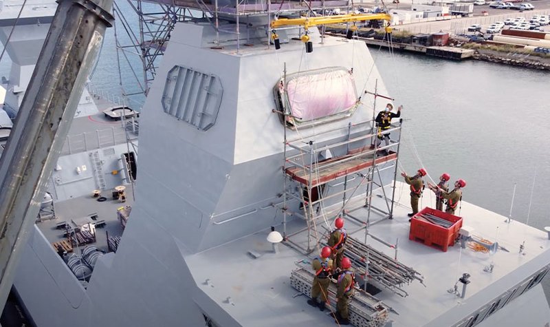 IAI integrates Sa'ar 6 corvette combat suite