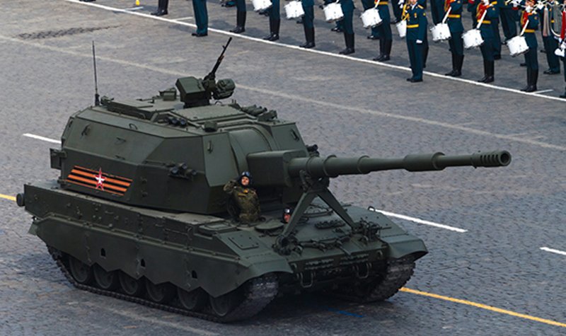 Koalitsiya-SV testing on track