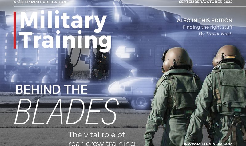 Military Training magazine: Helicopter rear crew training, pilot selection and more
