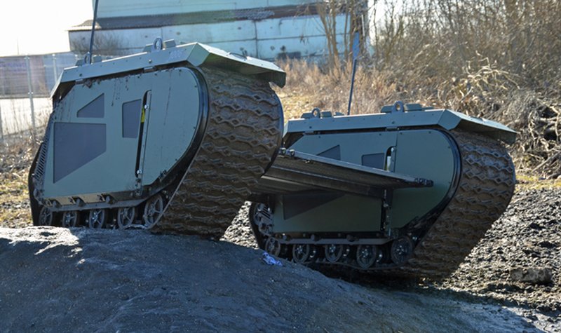 Milrem UGV performs MANET role