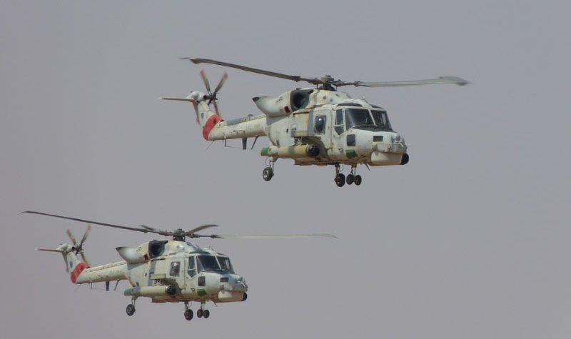 Super Lynx demos firepower in Oman