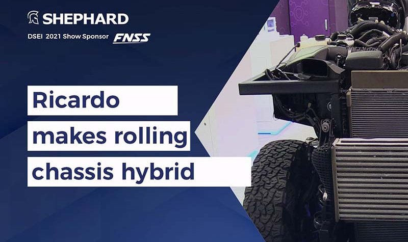 DSEI 2021: Ricardo goes hybrid on Ford Ranger chassis