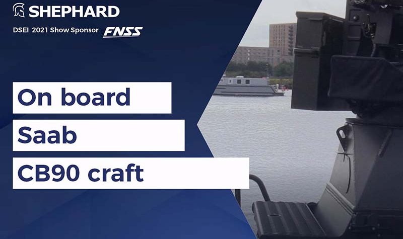 DSEI 2021: On board the Saab CB90 NG