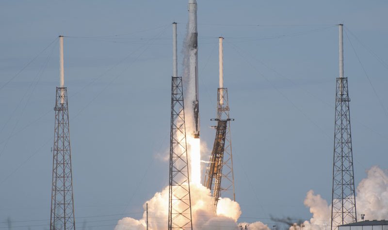 Cargo-packed Dragon arrives at ISS