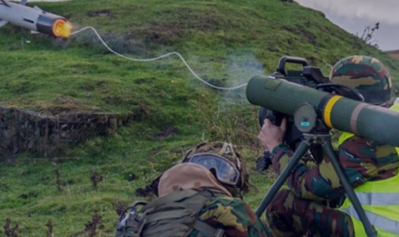 German Army trains with Spike