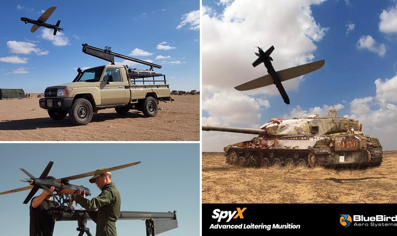Paris Air Show: BlueBird debuts SpyX loitering munition