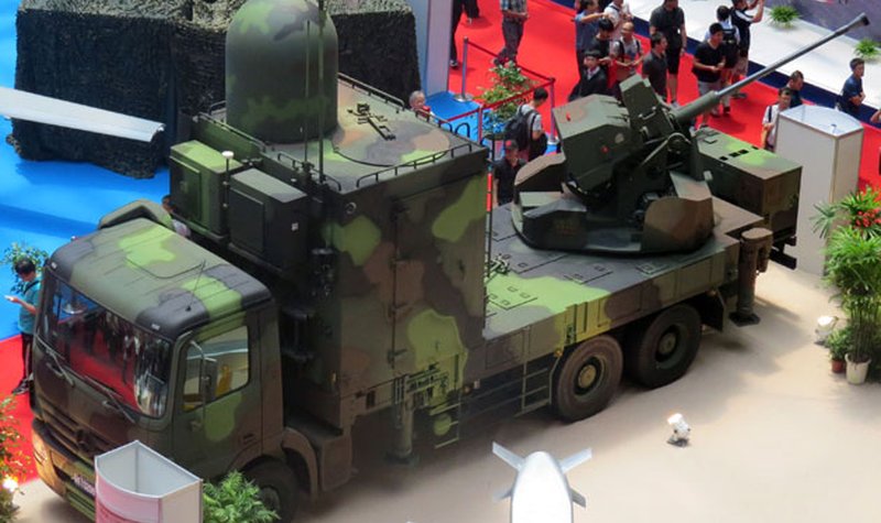 Taiwan exhibits point air defence system