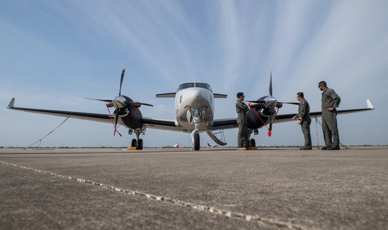 First US Navy T-54A training aircraft delivery arrives