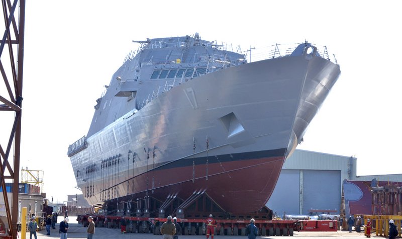 USS Indianapolis christened