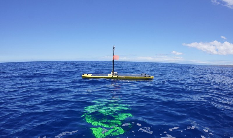 Wave Glider for oceanographic study