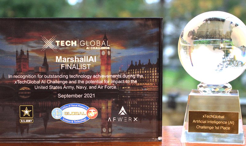 MarshallAI wins DoD-sponsored AI challenge
