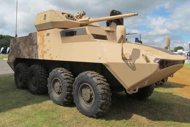 DVD2014: LAV III demonstrator from GD arrives - News - Shephard